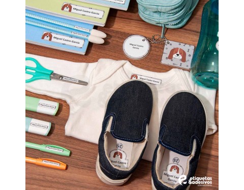 Kit maternal com tema colorido